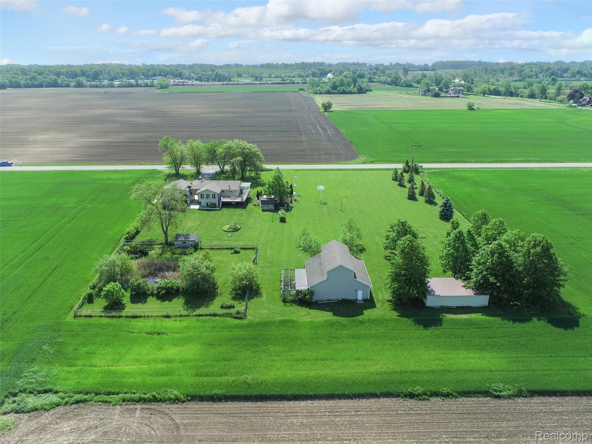 13133 Hull Road Monroe, MI 48161 - Photo 19 of 42 aerial view 2 hull pic.jpg