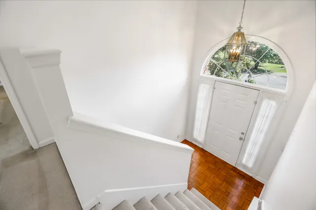 a view of an entryway