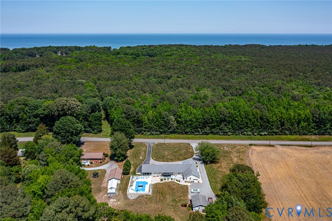 4400 Hacks Neck Road Heathsville, VA 22473 - Photo 6 of 78 a view of a lake with outdoor space