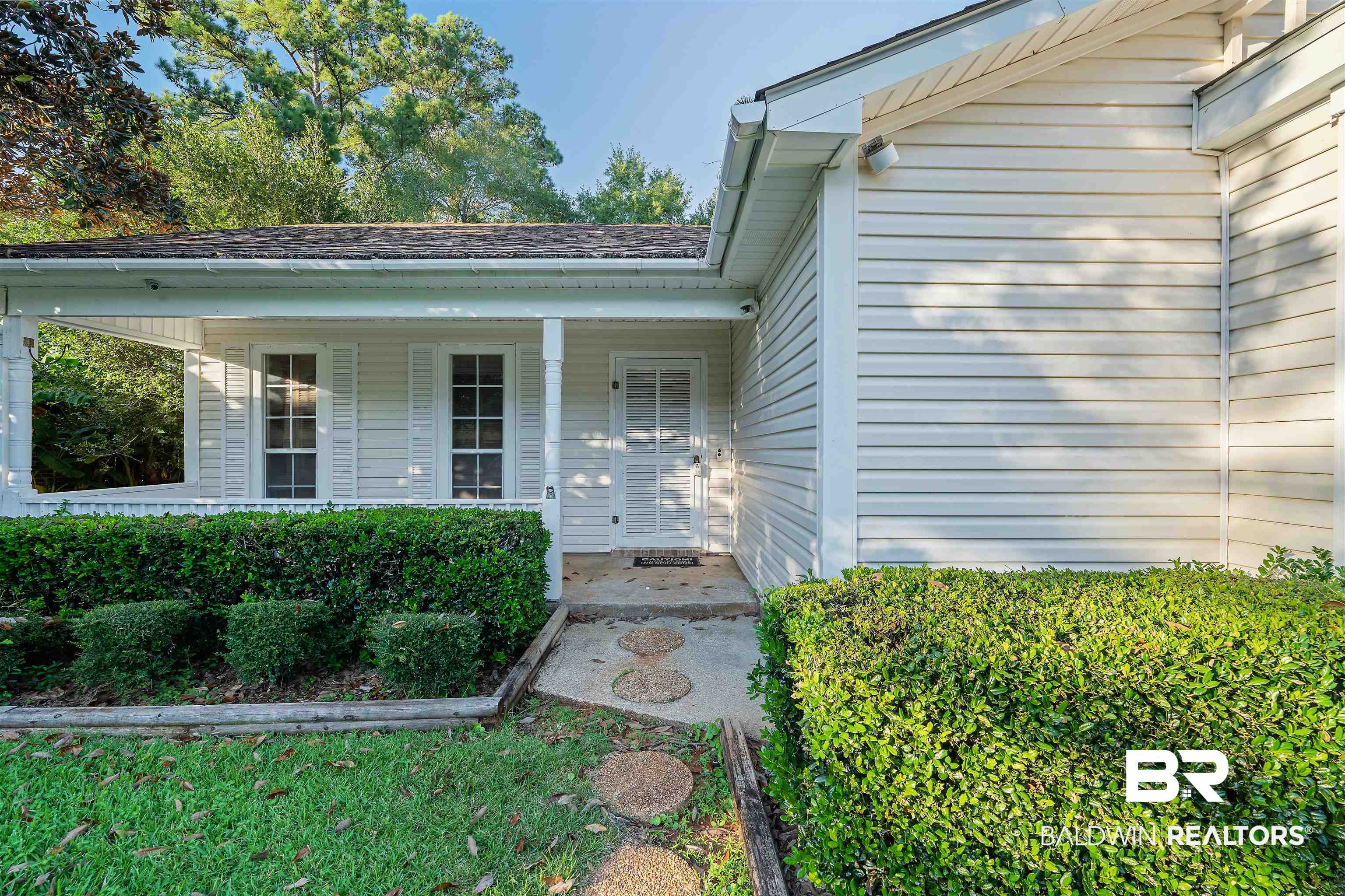 438 Ridgewood Drive Daphne, AL 36526 - Photo 2 of 28 Doorway to property featuring a porch