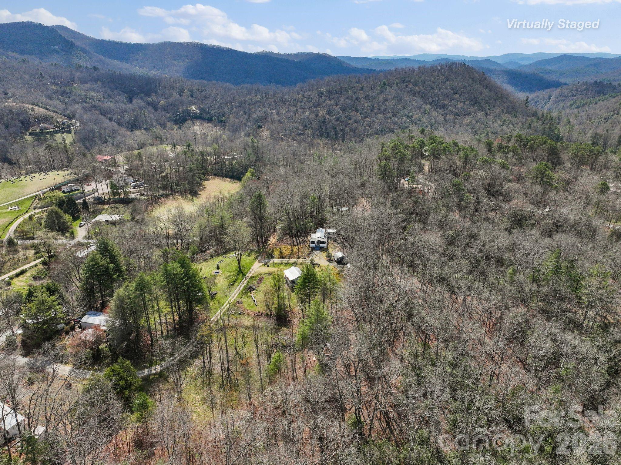 54 South Kimiko Lane Balsam Grove, NC 28708 - Photo 32 of 46 a view of a yard