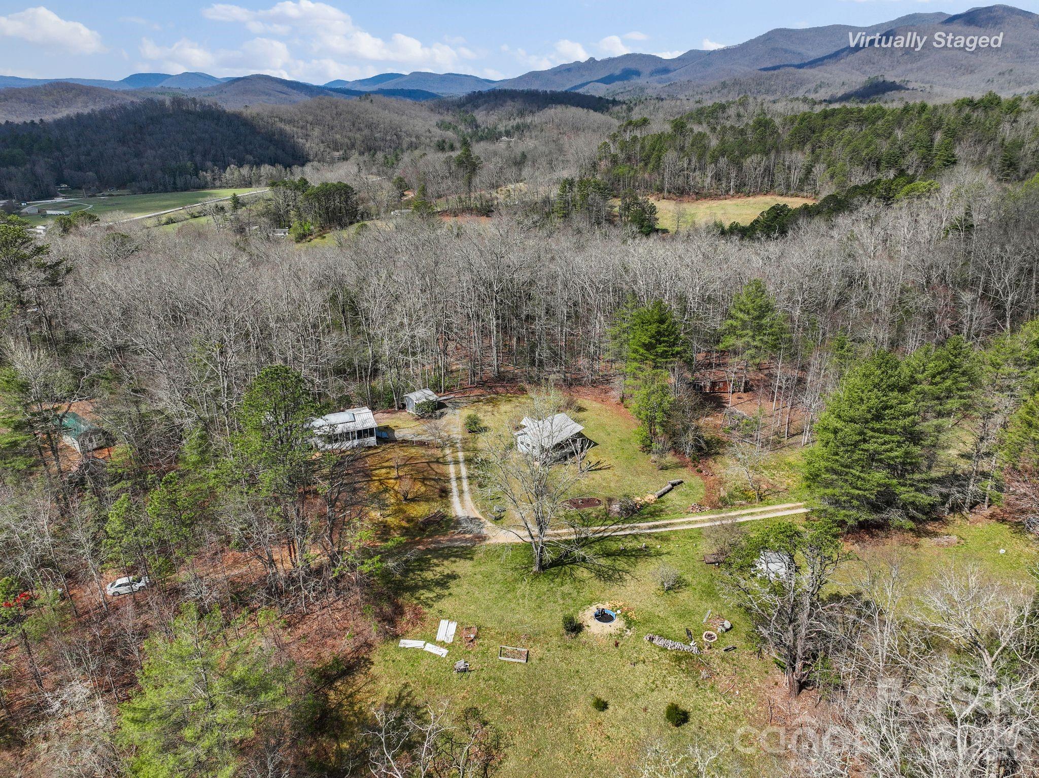 54 South Kimiko Lane Balsam Grove, NC 28708 - Photo 43 of 46 a view of lake with mountain