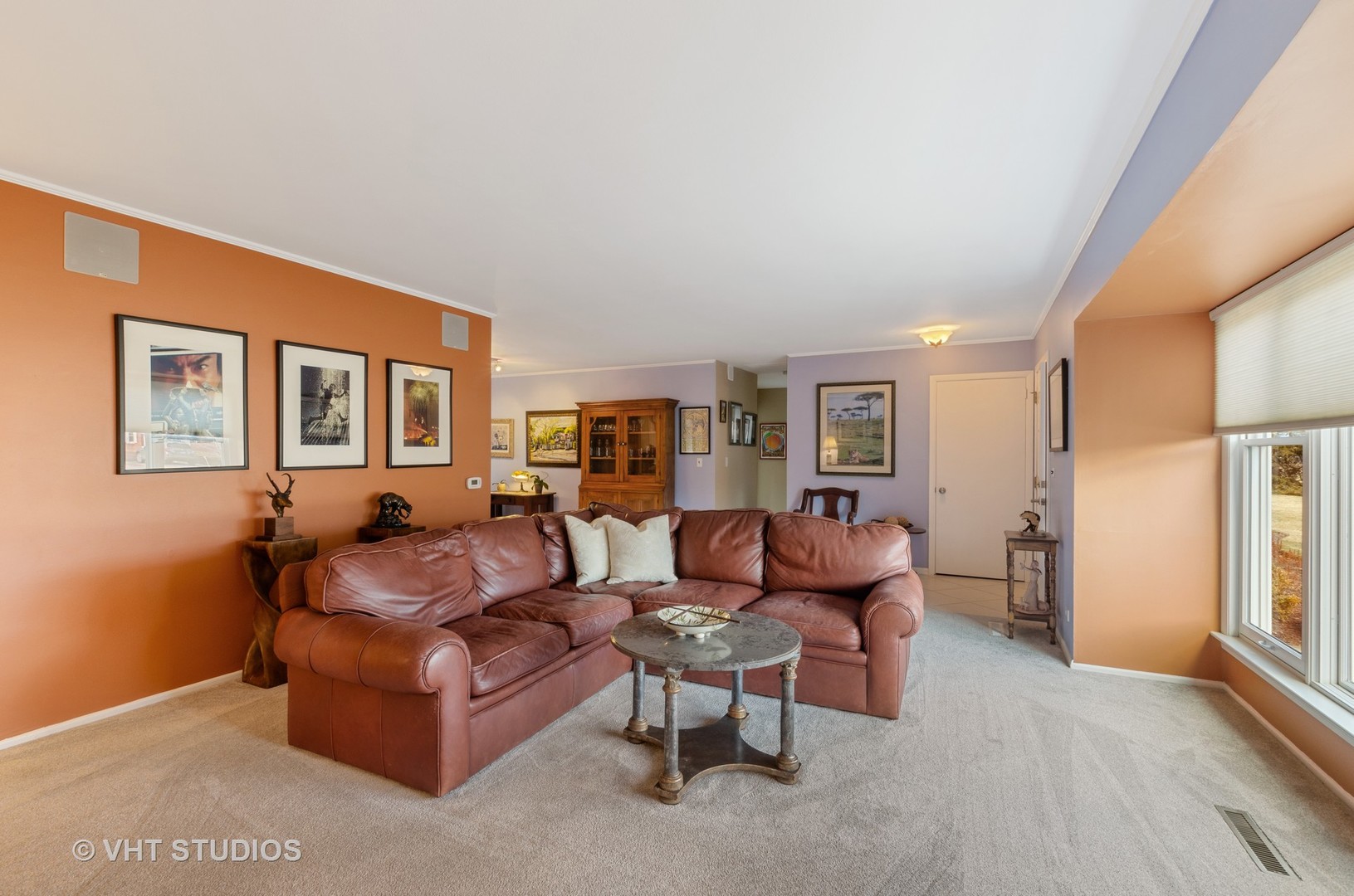 1246 Ridge Road Highland Park, IL 60035 - Photo 4 of 22 a living room with furniture a wooden floor and a large window