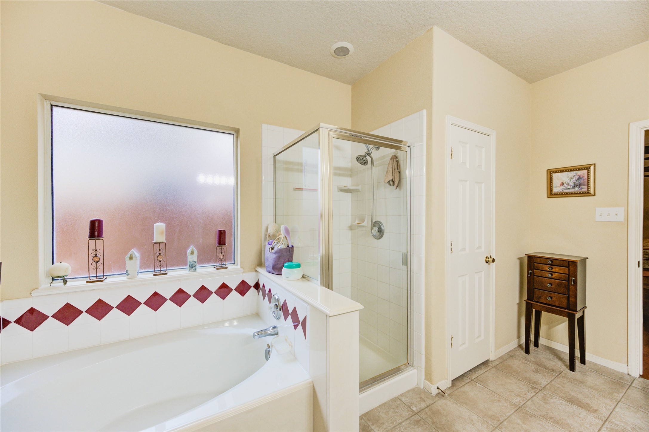 16730 Spring Barker Drive Cypress, TX 77429 - Photo 37 of 50 a bathroom with a sink vanity and a mirror