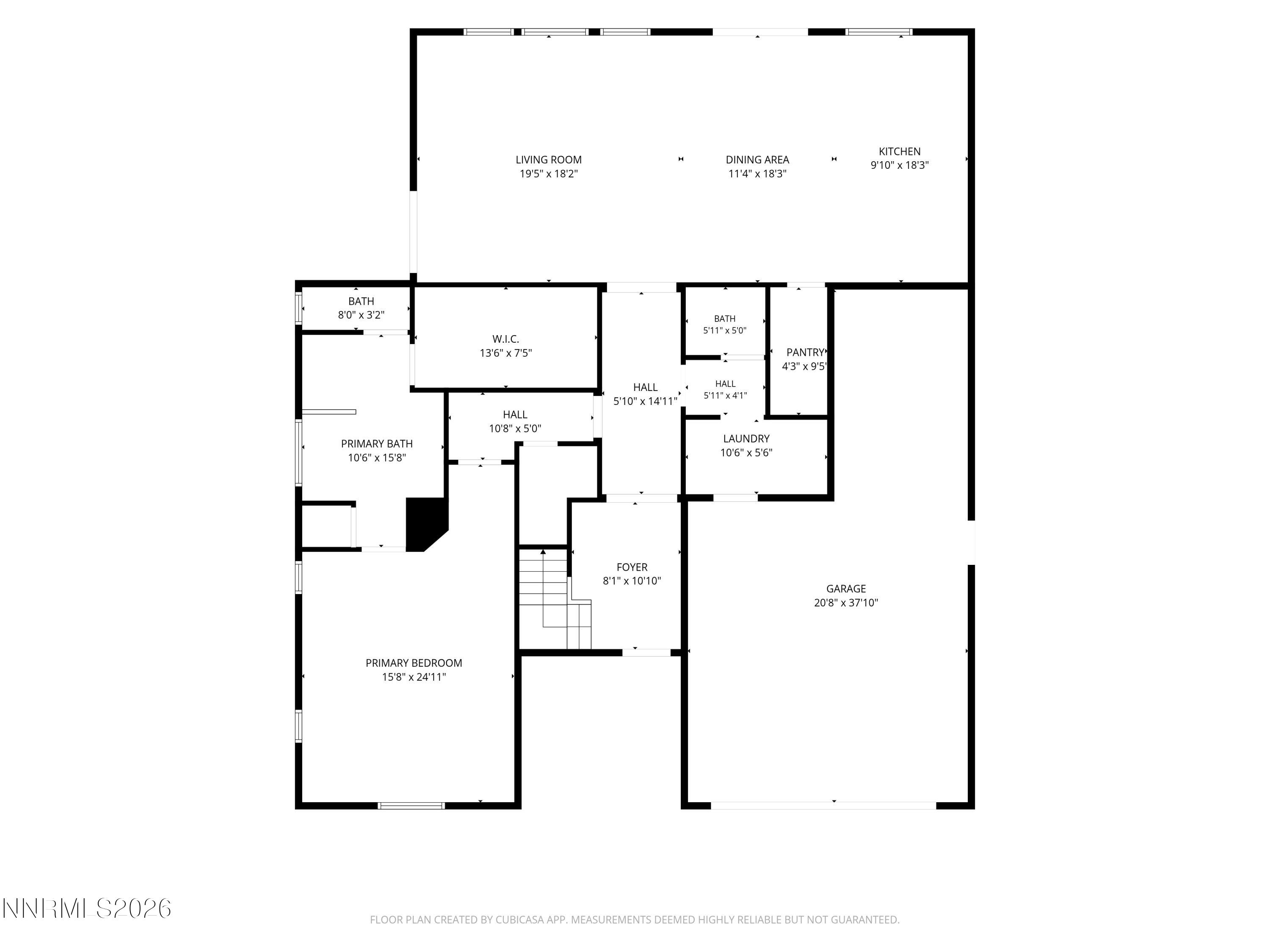 10475 Mott Court Reno, NV 89521 - Photo 44 of 44 2D Floor Plan for 10475 Mott Court