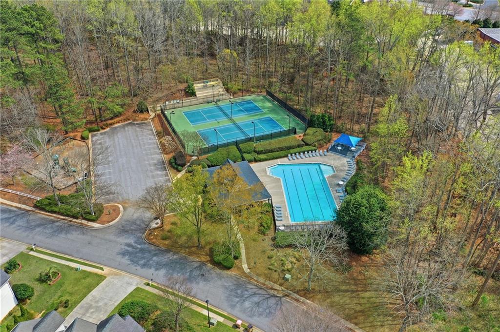 60 Gilbert Circle Northeast Suwanee, GA 30024 - Photo 43 of 47 a view of a backyard with plants