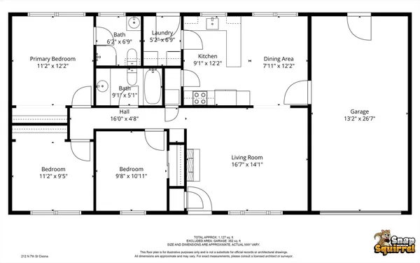$160,000 | 212 North 7th Street, Cissna Park, IL 60924