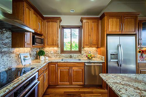 500 Almer Road, Unit 309 Burlingame, CA 94010 - Photo 11 of 20 a kitchen with stainless steel appliances granite countertop a sink stove and refrigerator