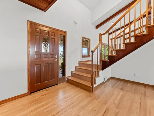 a view of a sink and a granite counter top