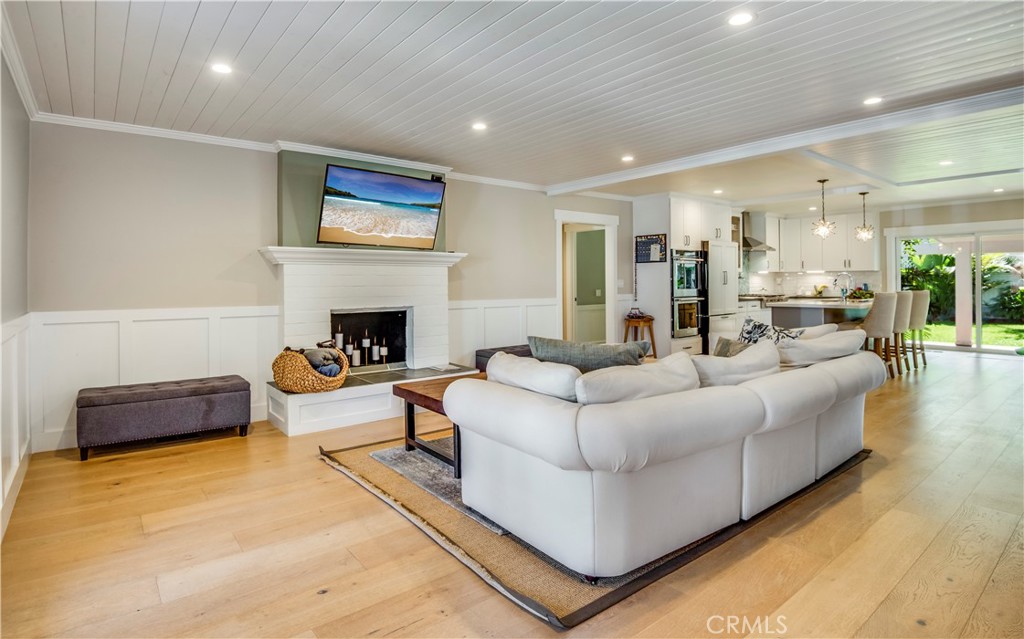 2505 Vail Avenue Redondo Beach, CA 90278 - Photo 16 of 41 a living room with furniture and a fireplace