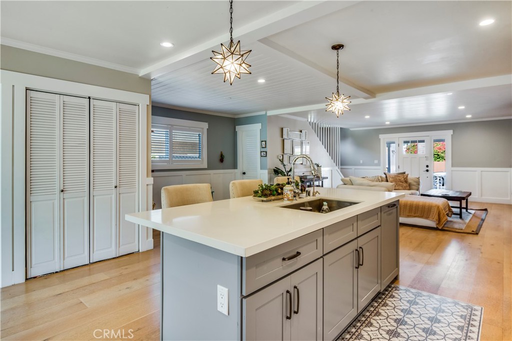 2505 Vail Avenue Redondo Beach, CA 90278 - Photo 25 of 41 a kitchen with a sink and a refrigerator