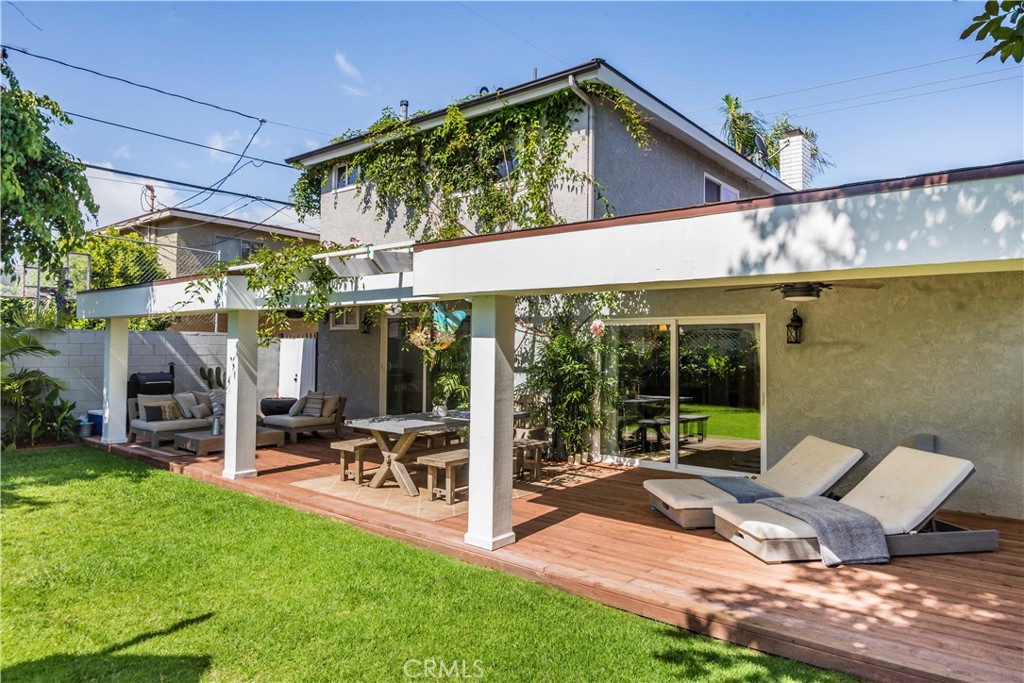 2505 Vail Avenue Redondo Beach, CA 90278 - Photo 38 of 41 a view of outdoor space yard deck patio and swimming pool
