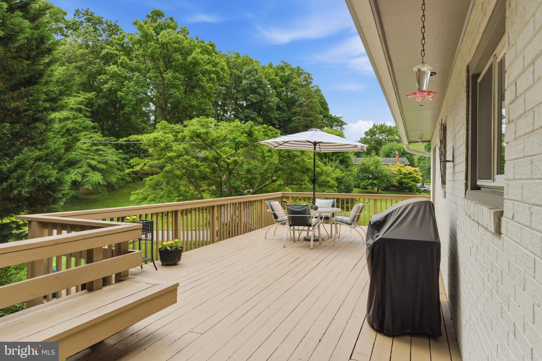 2100 Edgewater Parkway Silver Spring, MD 20903 - Photo 44 of 46 a view of deck with chairs and wooden floor