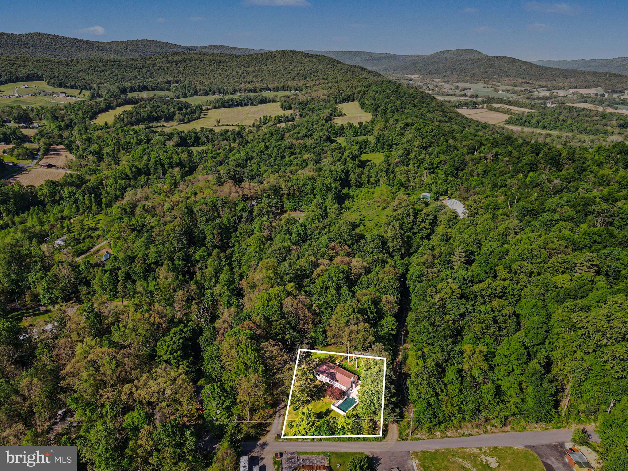 46 Pisgah Rest Shermans Dale, PA 17090 - Photo 34 of 36 an aerial view of a residential houses with outdoor space and trees