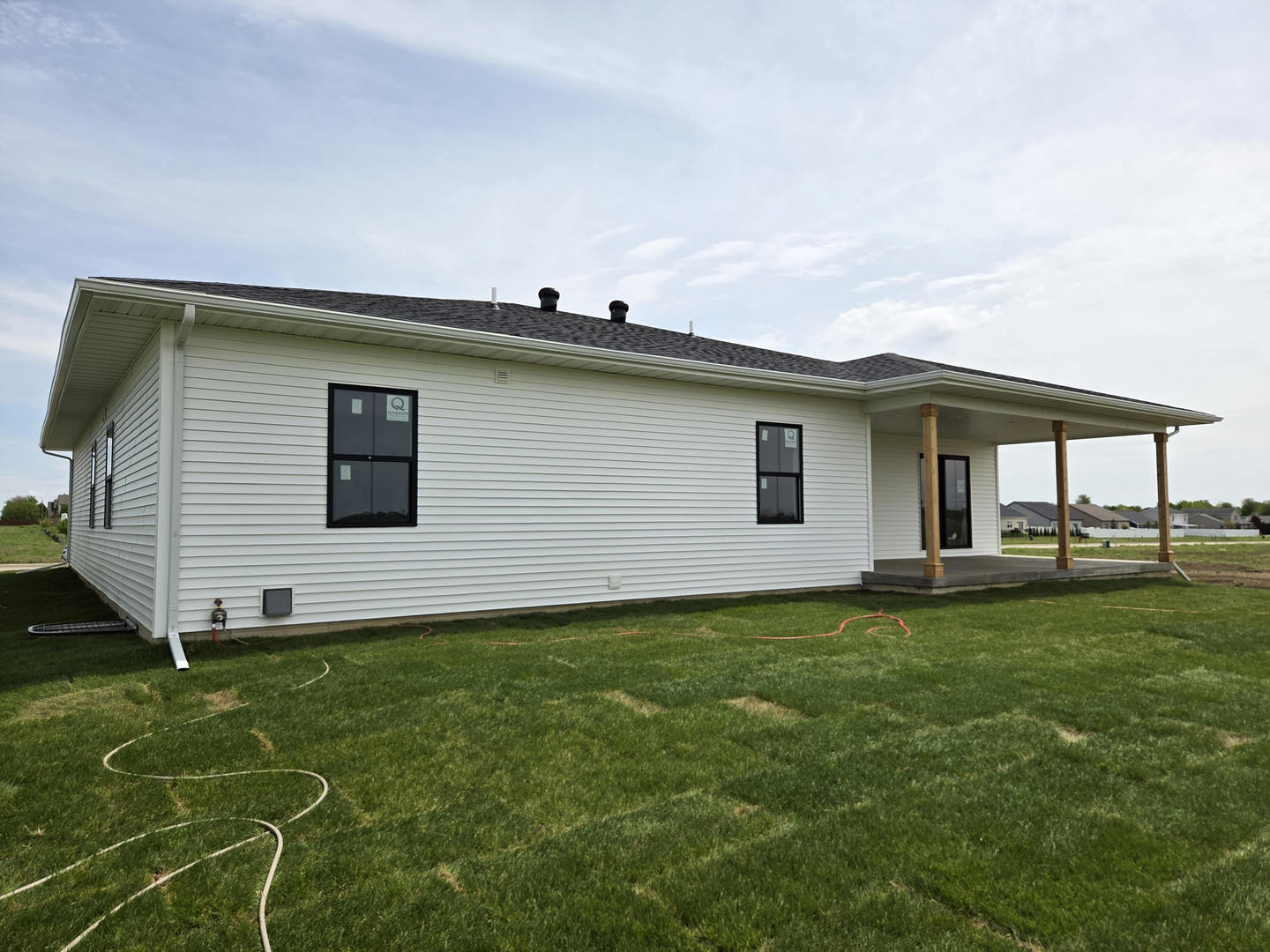 2477 Stanfield Lane Normal, IL 61761 - Photo 36 of 48 a backyard of a house with table and chairs
