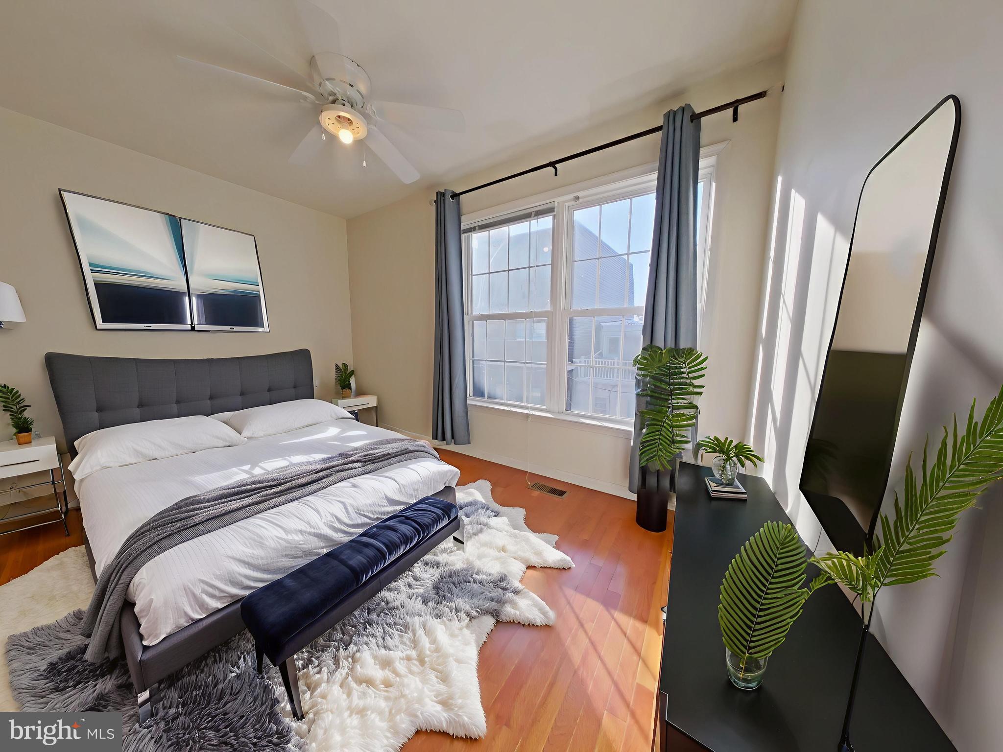 2152 Webster Street Philadelphia, PA 19146 - Photo 5 of 39 Virtually Staged Bedroom 3