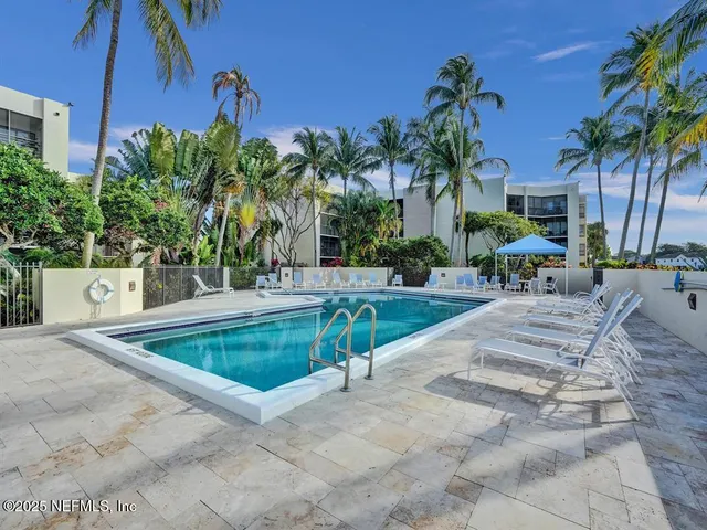 a view of outdoor space yard and swimming pool