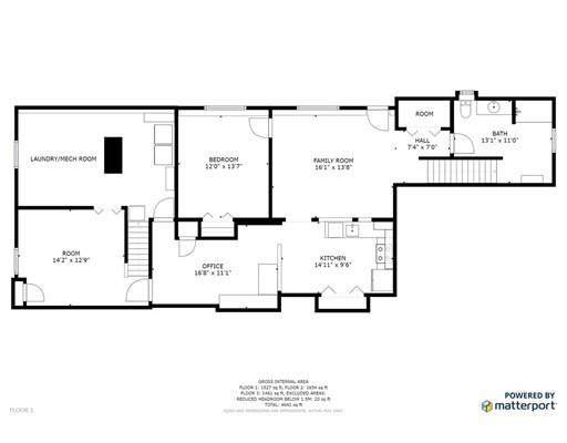 24 Birch Brush Road Shrewsbury, MA 01545 - Photo 27 of 27 a picture of a floor plan