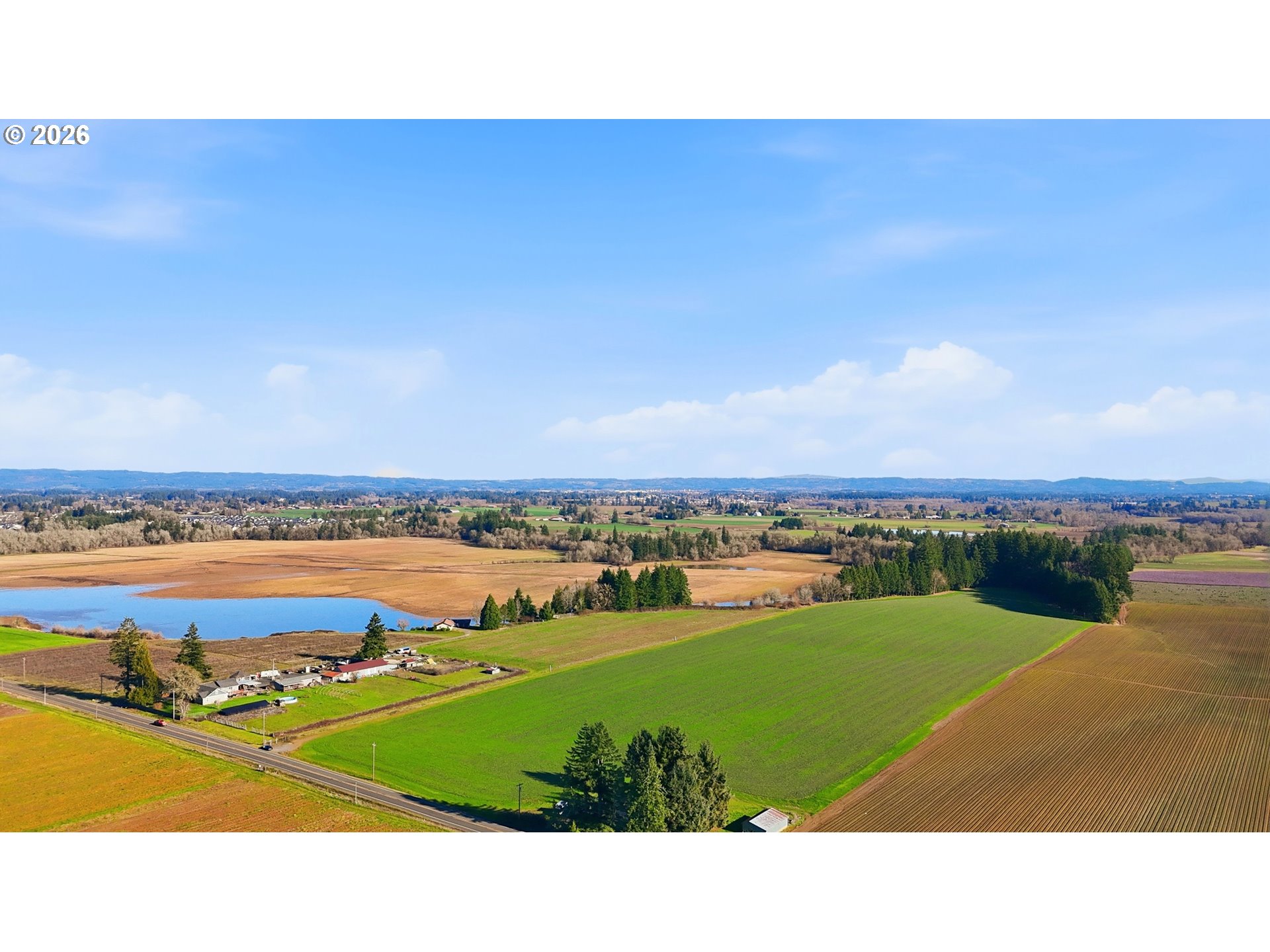 3678 Southwest Golf Course Road Cornelius, OR 97113 - Photo 3 of 14 a view of a lake with a city