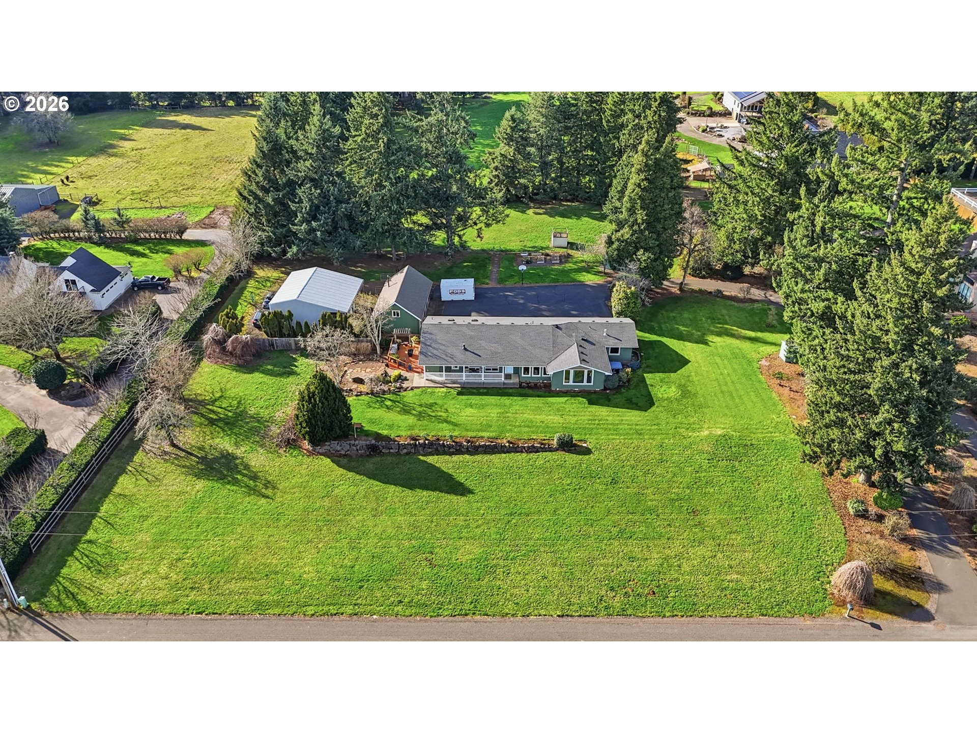 27345 Southwest 145th Avenue Sherwood, OR 97140 - Photo 29 of 36 Drone View/UAV