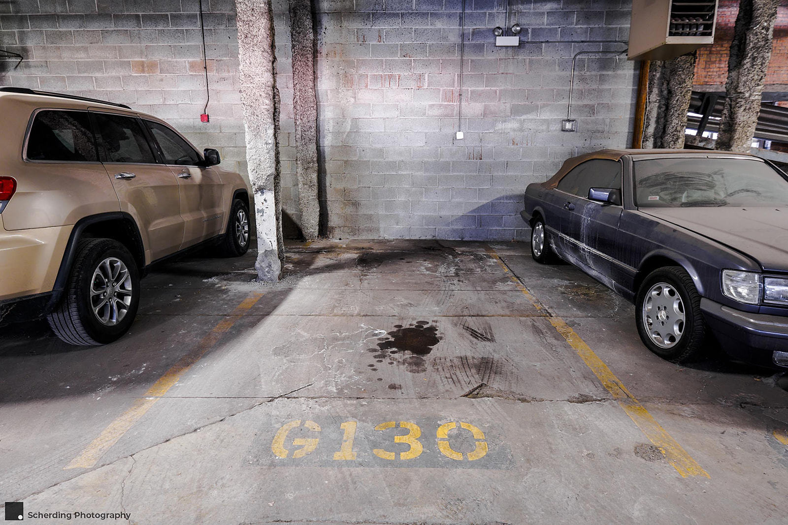 500 South Clinton Street, Unit 130 Chicago, IL 60607 - Photo 14 of 17 a view of a car garage