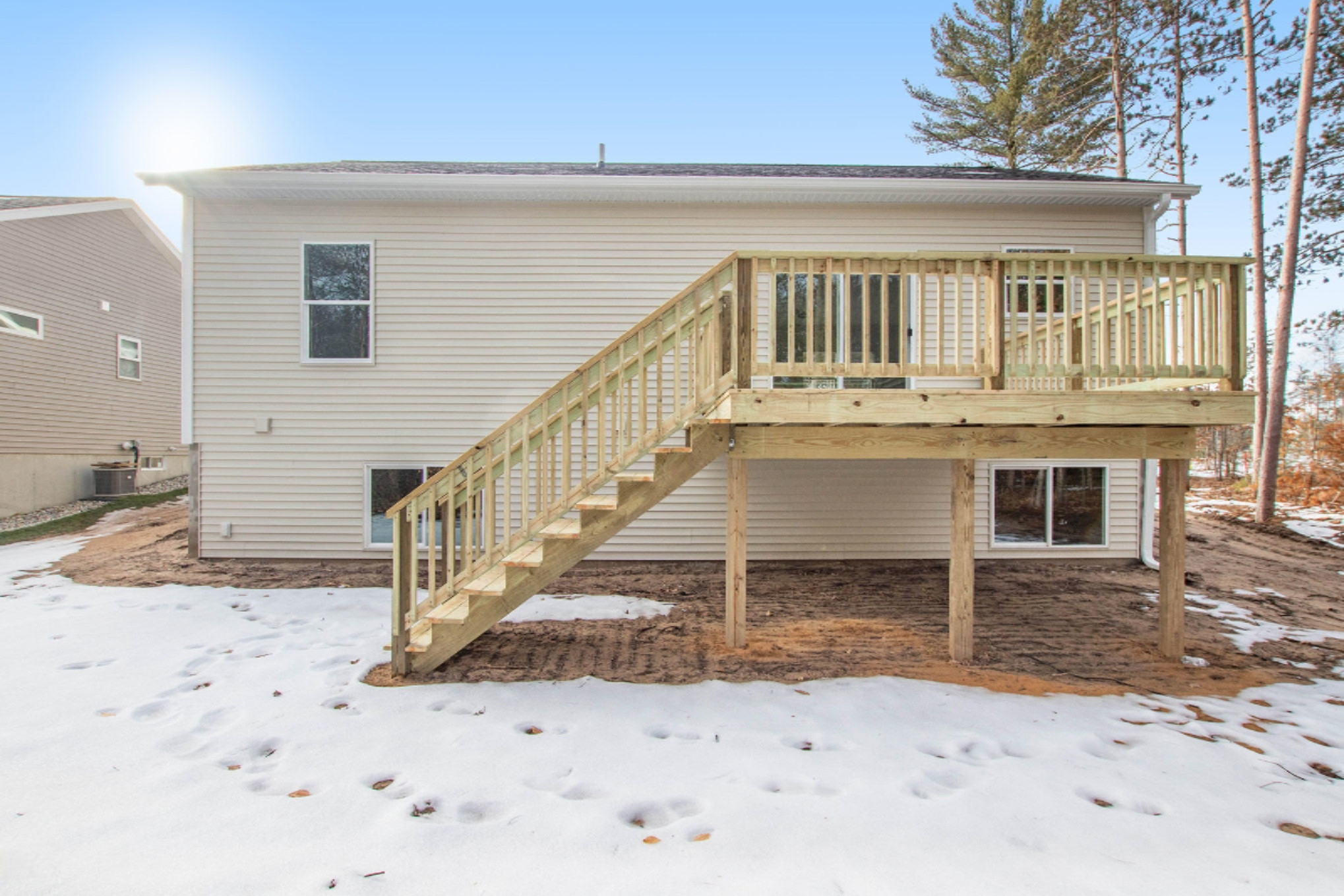 6057 Turtle Ridge Muskegon, MI 49444 - Photo 10 of 15 Back of house