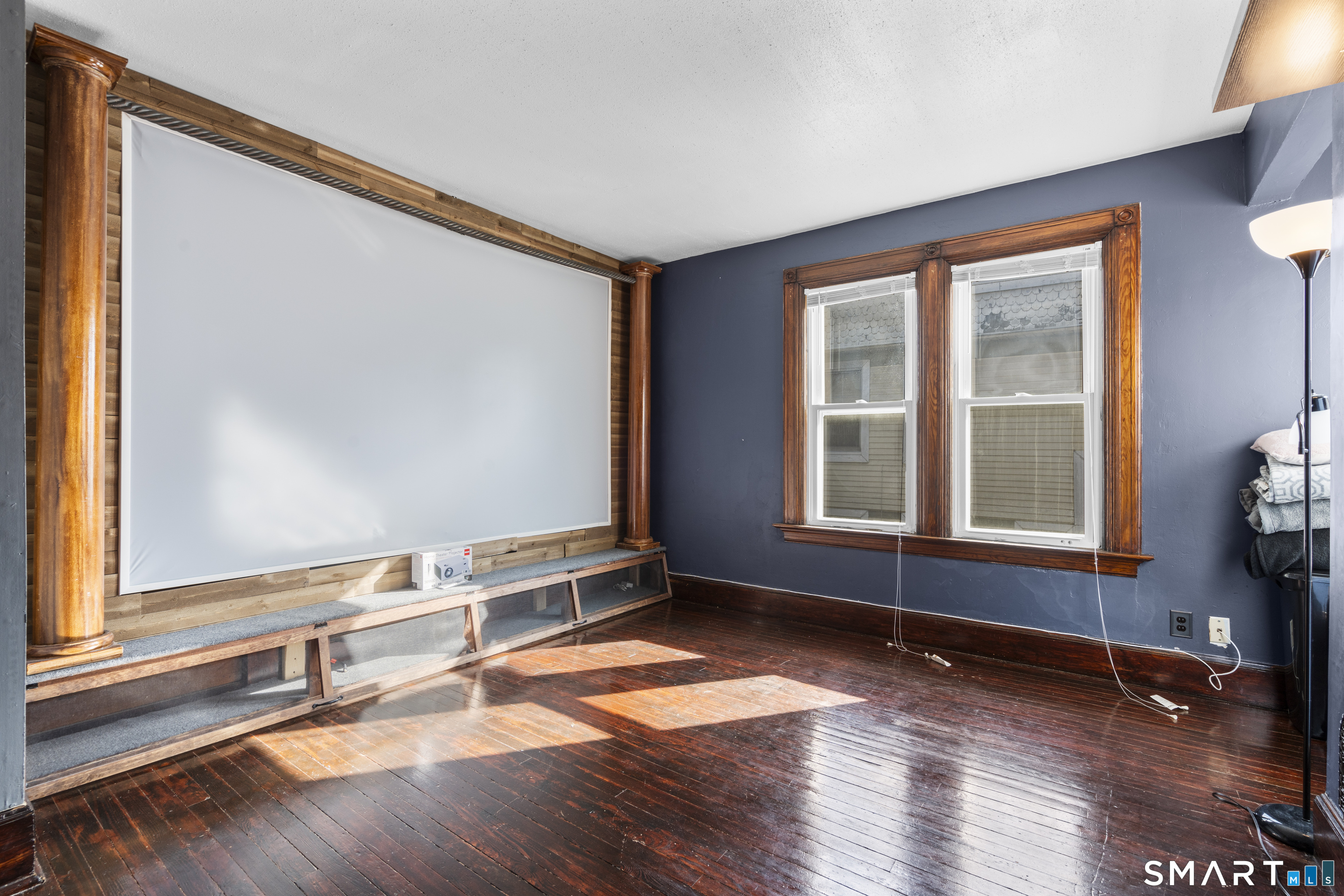 101 Wilcox Avenue Meriden, CT 06451 - Photo 17 of 43 a view of empty room with wooden floor and fan