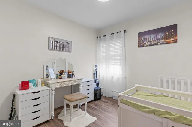 a room with furniture and a window