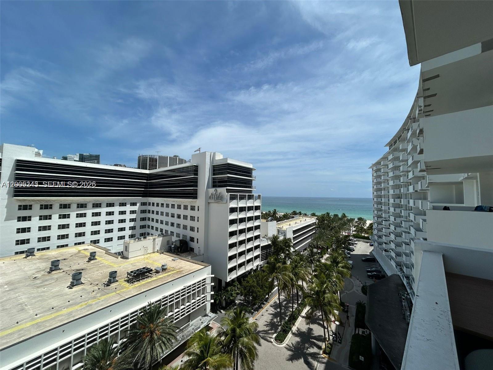 100 Lincoln Road, Unit 1010 Miami Beach, FL 33139 - Photo 11 of 12 a city view from a balcony