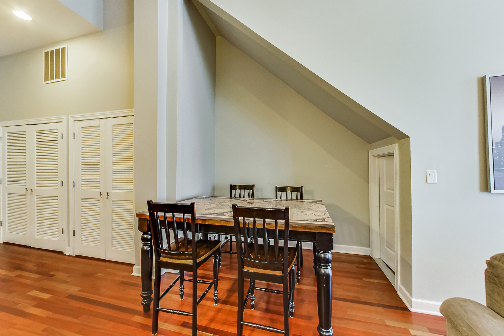 2122 West Rice Street, Unit 1 Chicago, IL 60622 - Photo 6 of 22 a view of a dining room with furniture and wooden floor