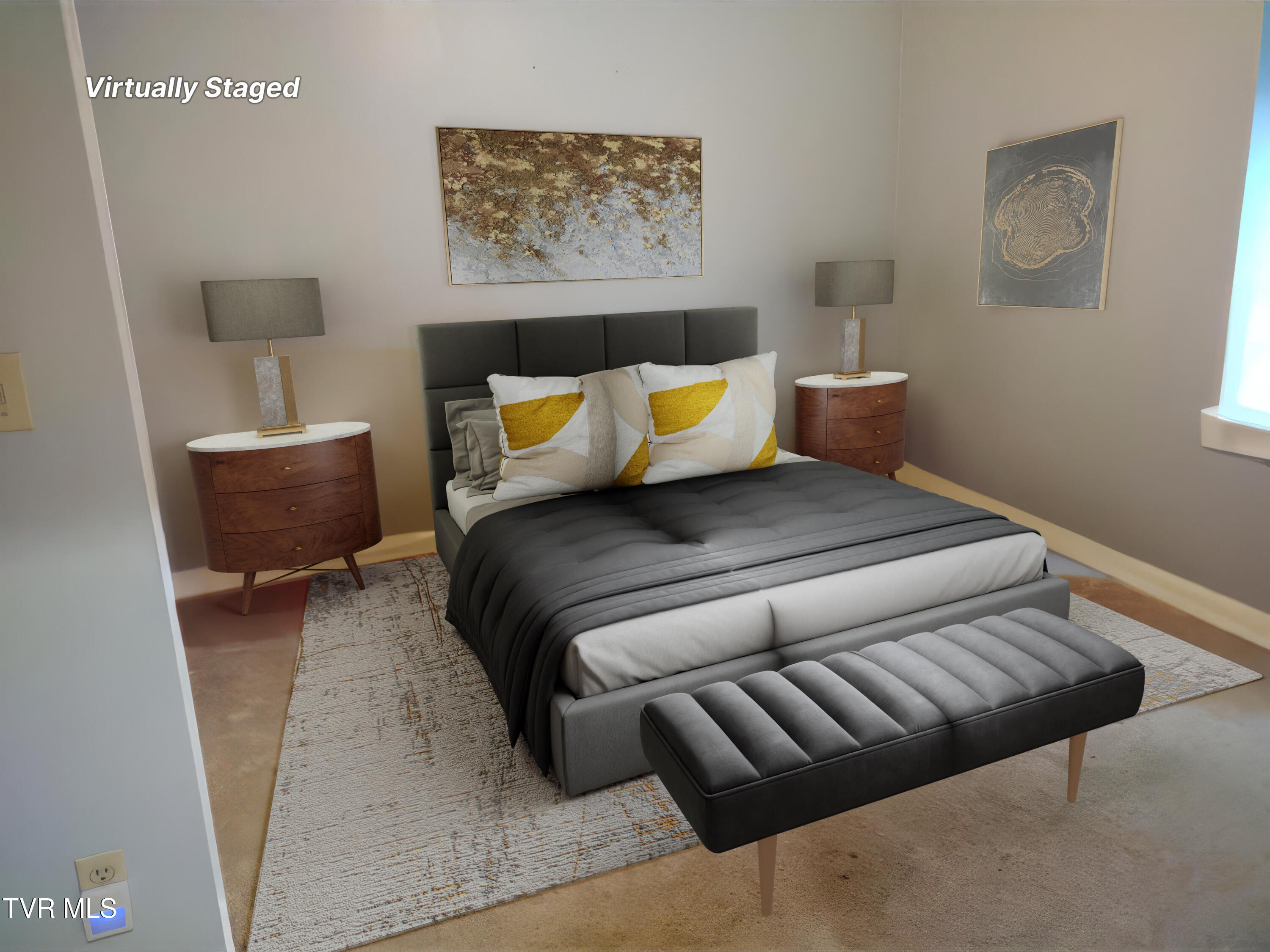 254 Regency Park, Unit 254 Greeneville, TN 37745 - Photo 18 of 36 Virtually Staging Bedroom