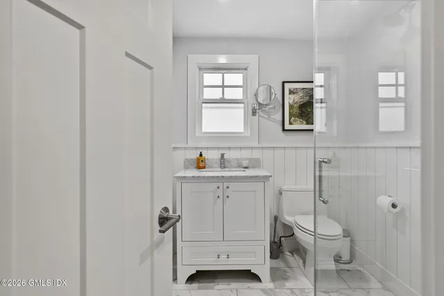 a bed room with a bed and a couch