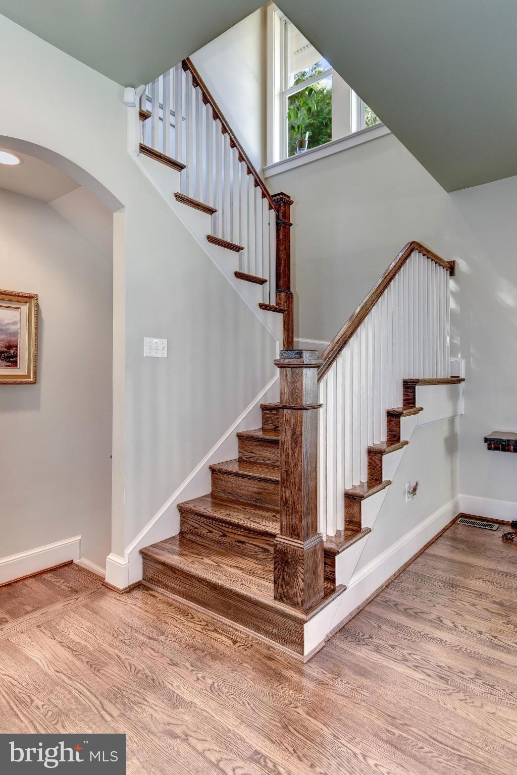 4534 Reno Road Northwest Washington, DC 20008 - Photo 12 of 25 Gorgeous Open Staircase
