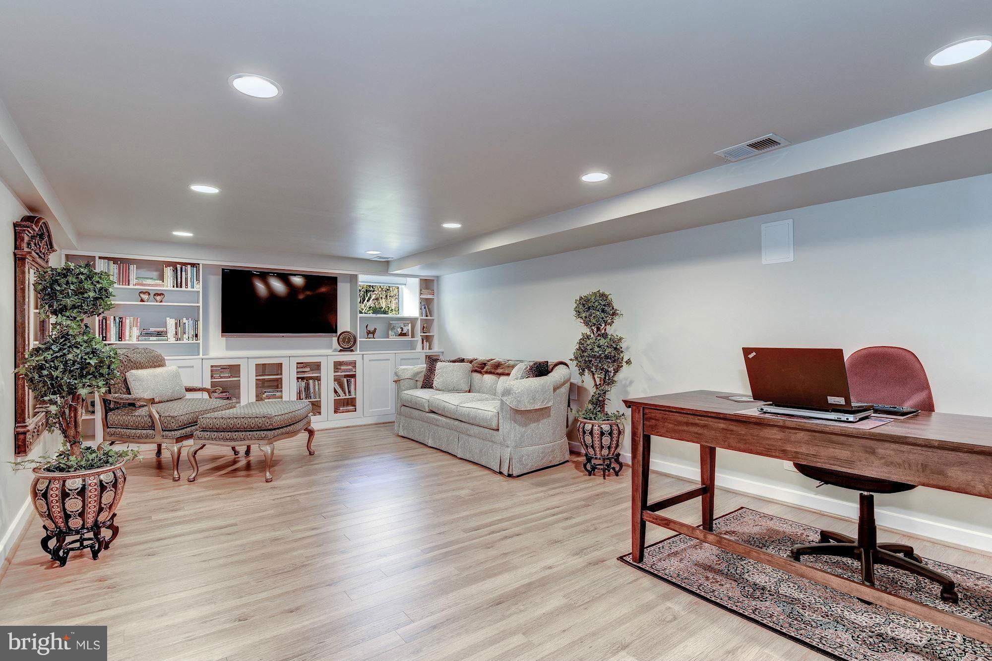 4534 Reno Road Northwest Washington, DC 20008 - Photo 19 of 25 Lower Level Rec Room