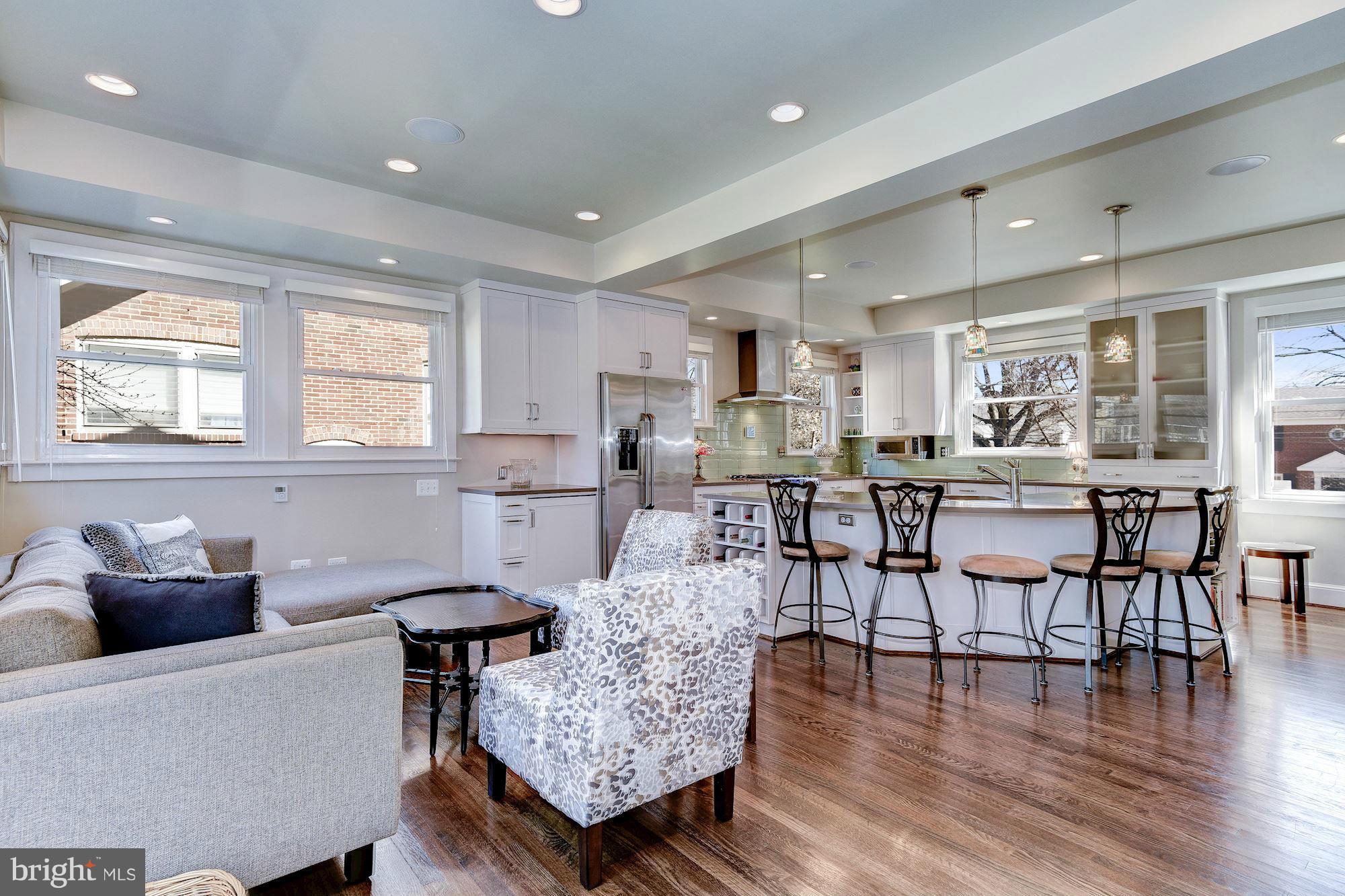 4534 Reno Road Northwest Washington, DC 20008 - Photo 8 of 25 Family Room - Kitchen