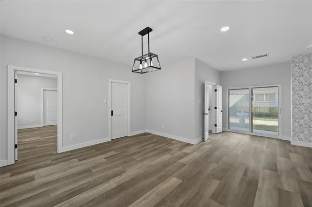 a view of livingroom with hardwood