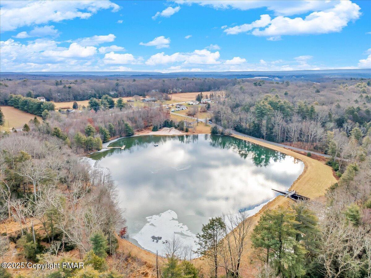 749 Dotters Corner Road Kunkletown, PA 18058 - Photo 47 of 56 Lake w/ Beach & Docks