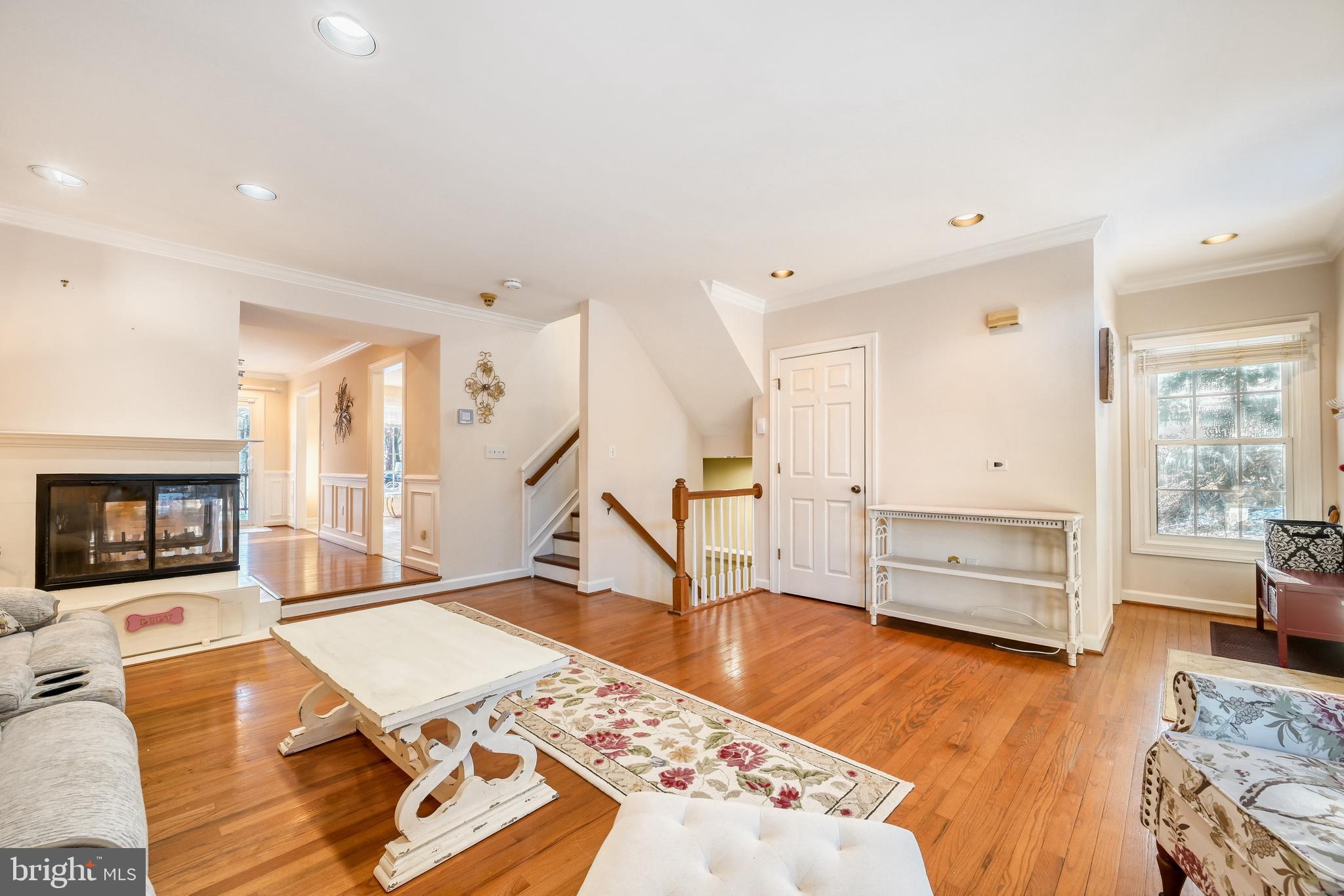 11951 Mays Chapel Road Lutherville-Timonium, MD 21093 - Photo 4 of 31 Living Room with Coat Closet