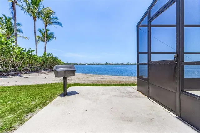 a view of ocean view with wooden floor