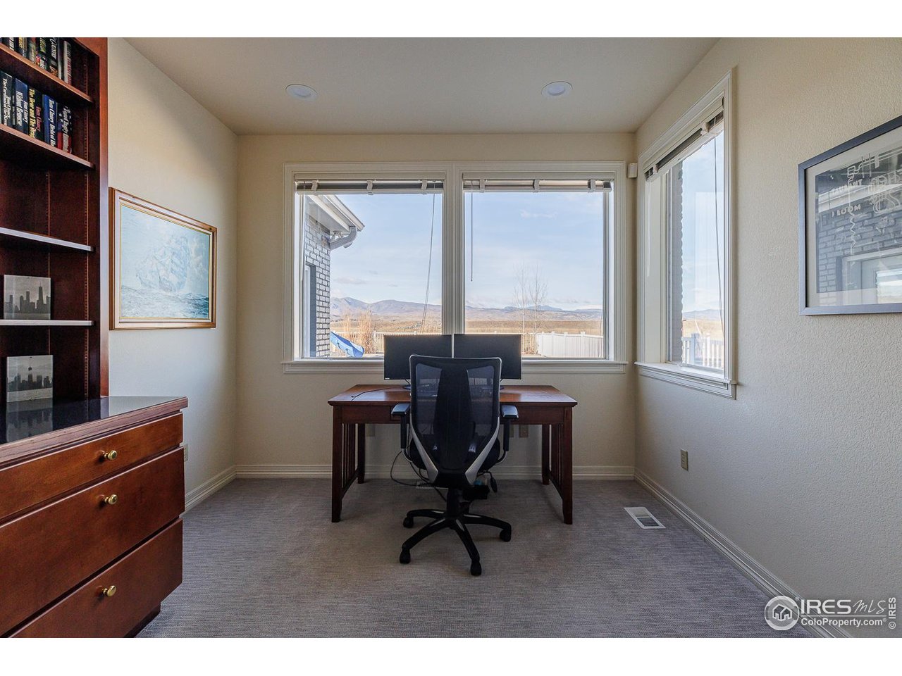 7401 Deerfield Road Longmont, CO 80503 - Photo 18 of 49 Main floor office- work with beautiful views