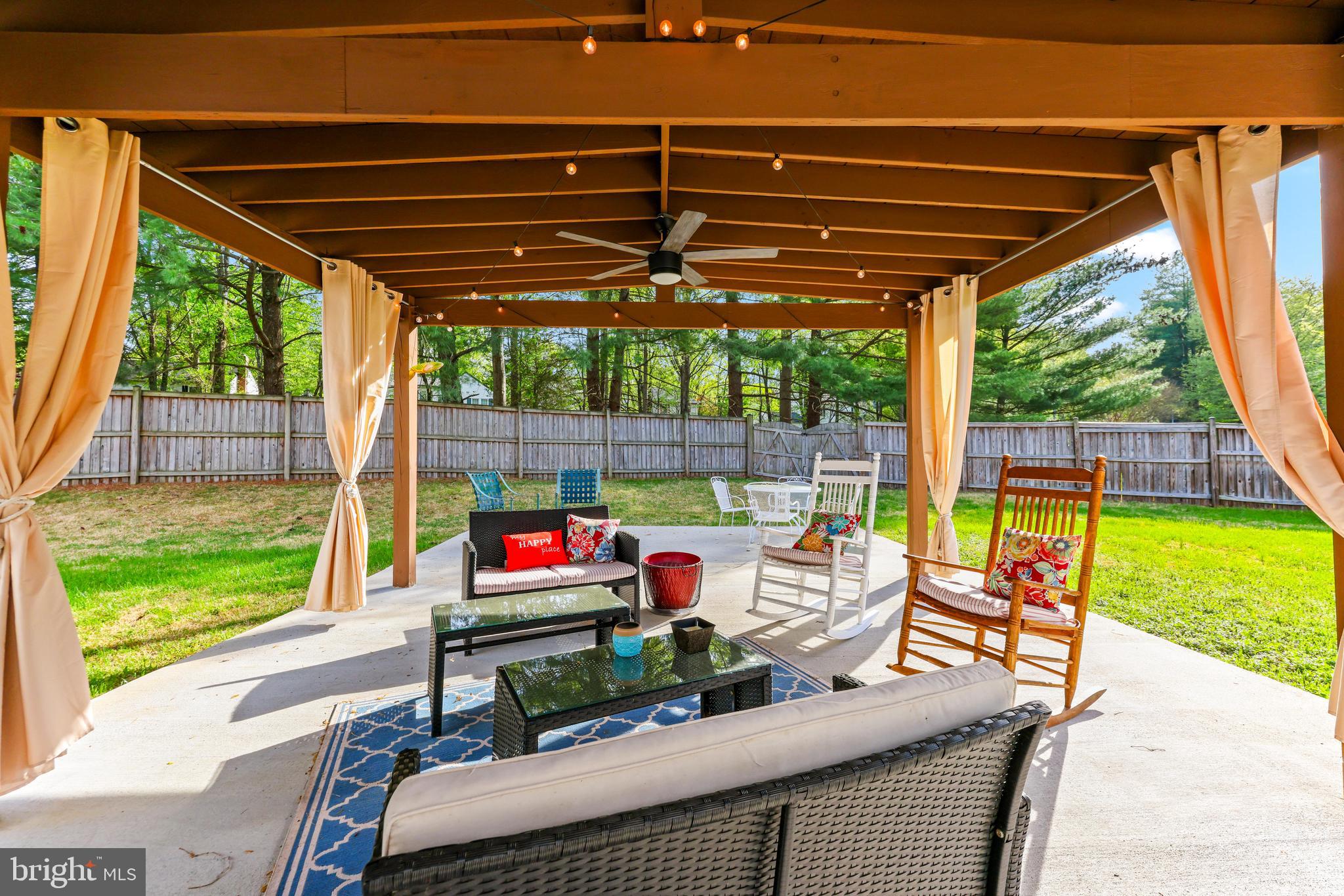 15303 Pine Tree Way Bowie, MD 20721 - Photo 60 of 75 Back Yard Patio