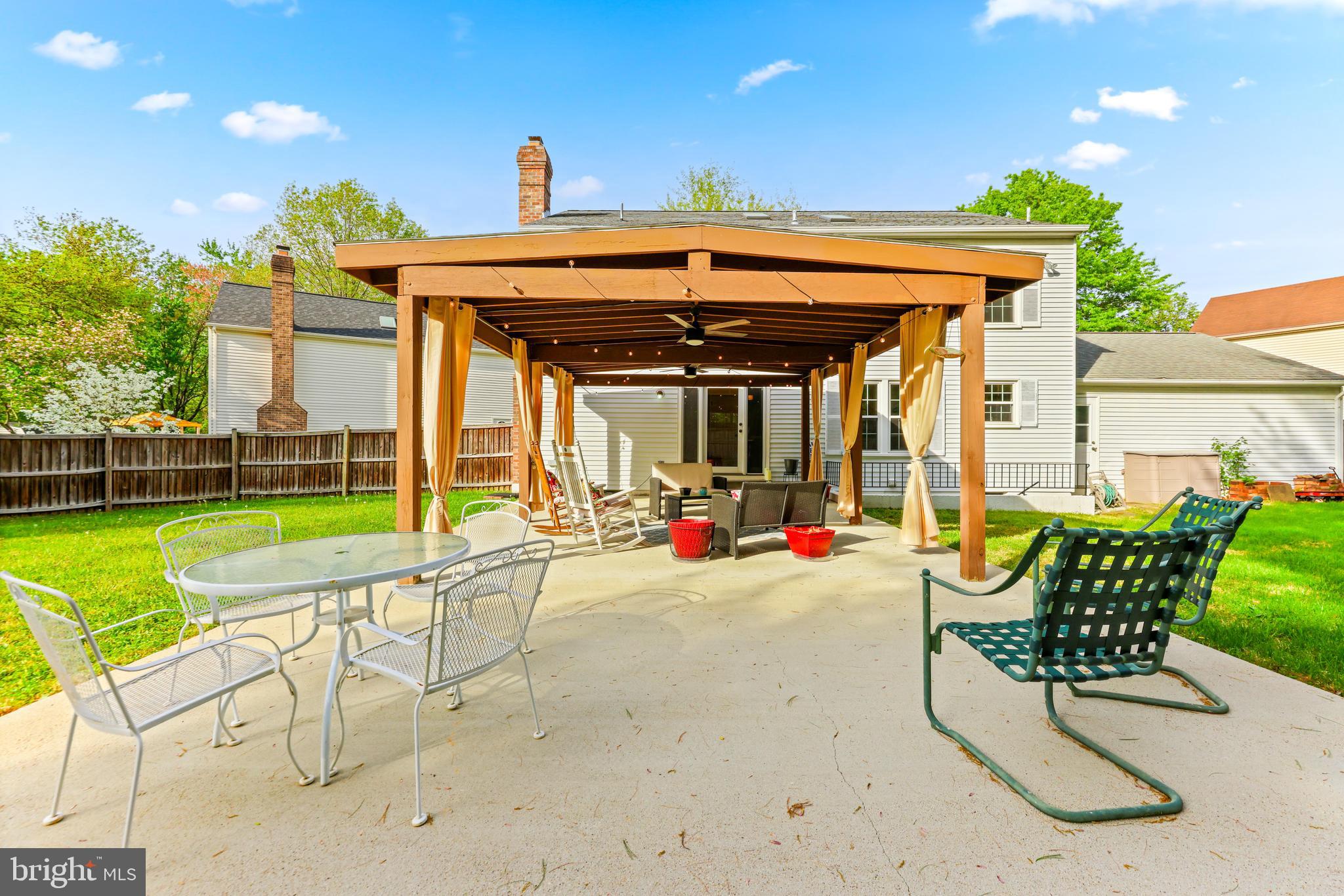 15303 Pine Tree Way Bowie, MD 20721 - Photo 61 of 75 Back Yard Patio