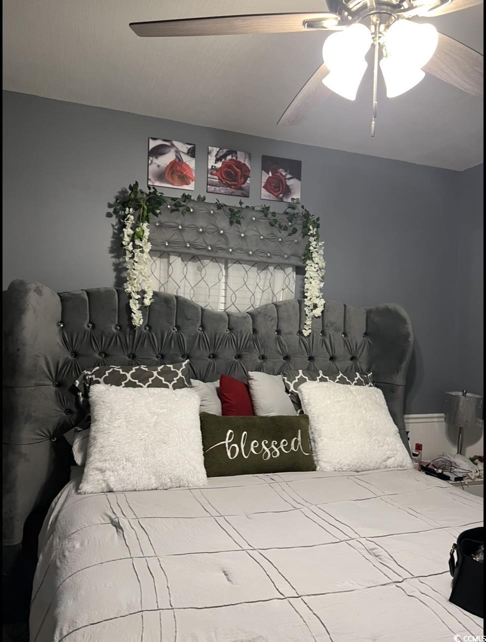 2100 Nesmith Road Nesmith, SC 29580 - Photo 11 of 37 Bedroom with ceiling fan