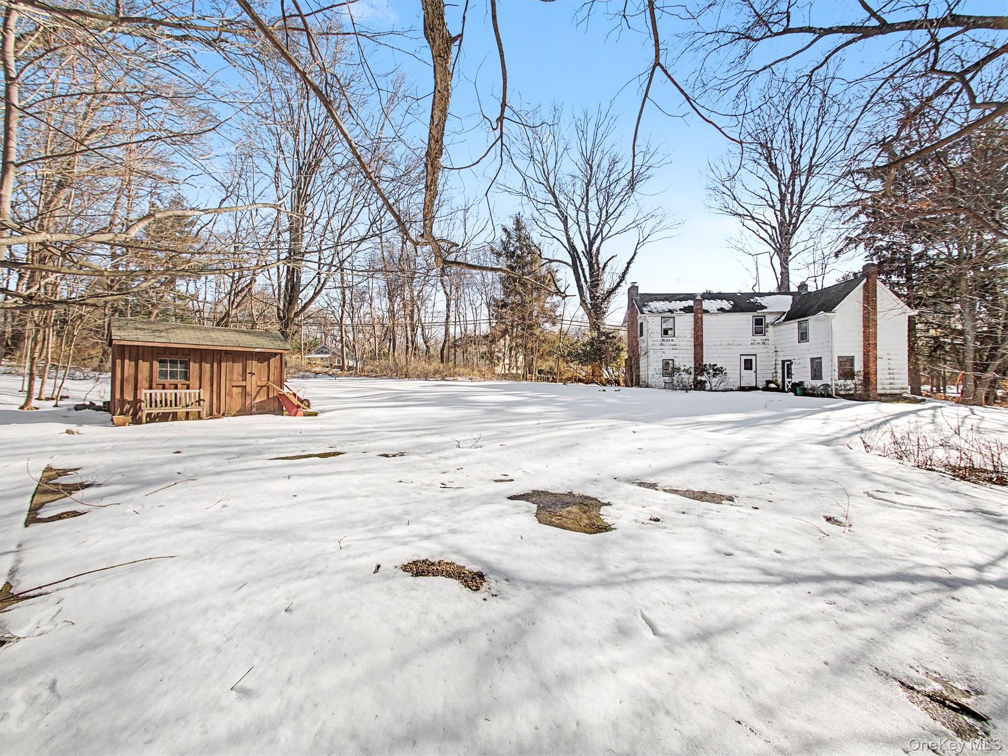 62 North Airmont Road Suffern, NY 10901 - Photo 8 of 15 a view of street with snow on the road