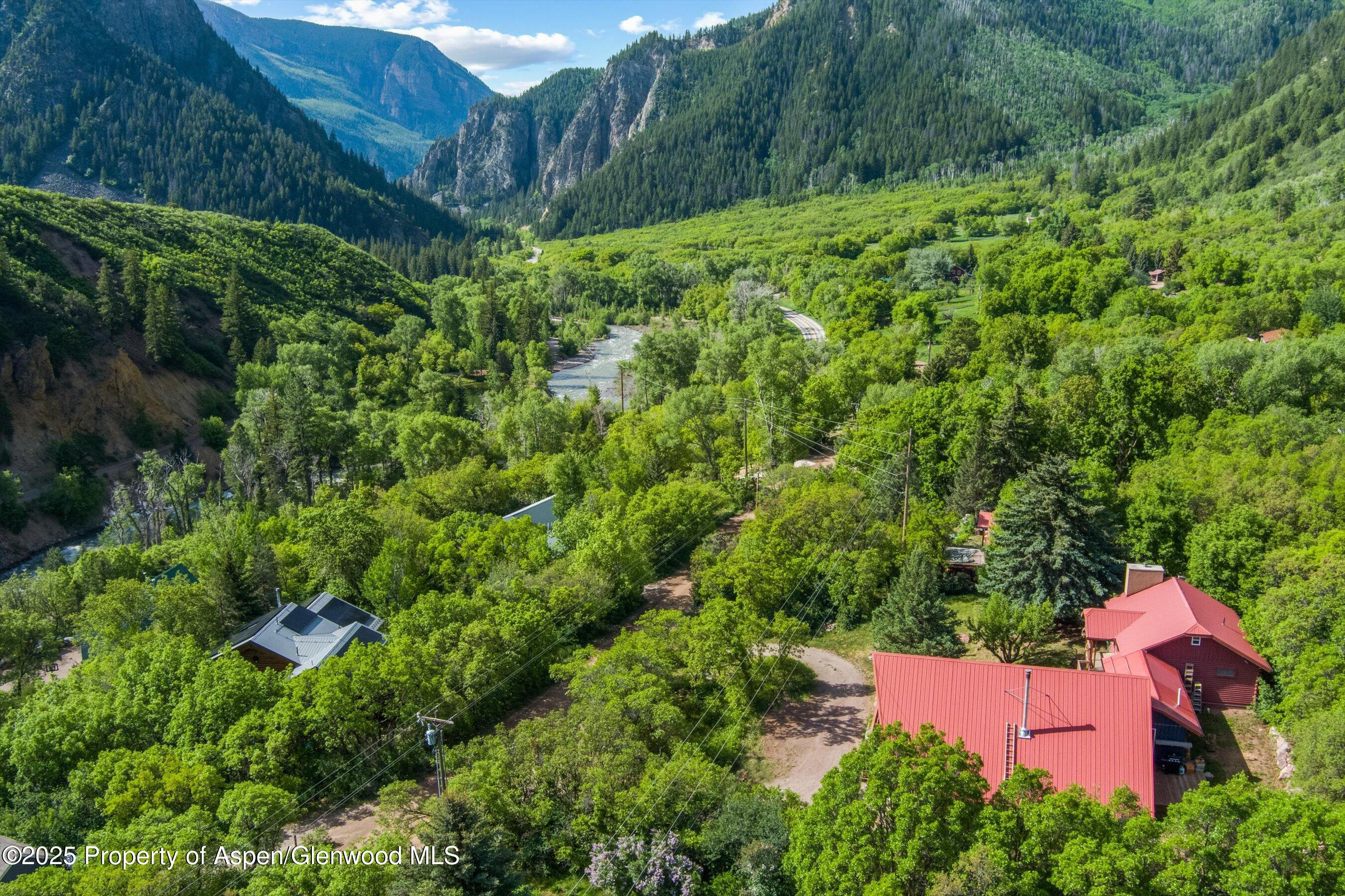 189 Ute Trail Carbondale, CO 81623 - Photo 76 of 76 an aerial view of a house with yard