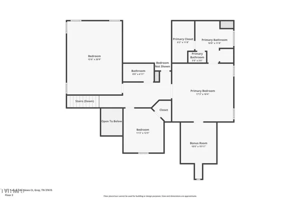 $649,900 | 177 Sunset Meadows Court, Gray, TN 37615