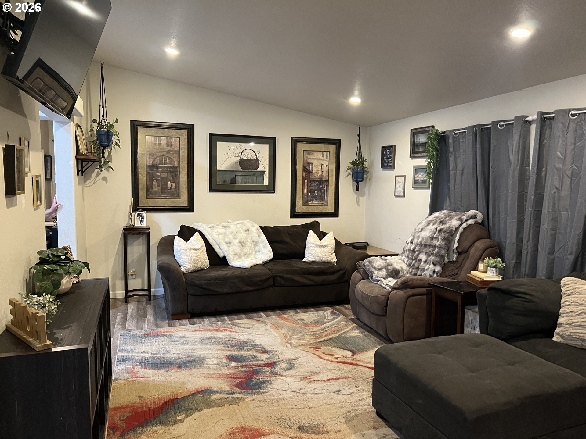 210 Northwest Grinstead Street Siletz, OR 97380 - Photo 5 of 29 a living room with furniture