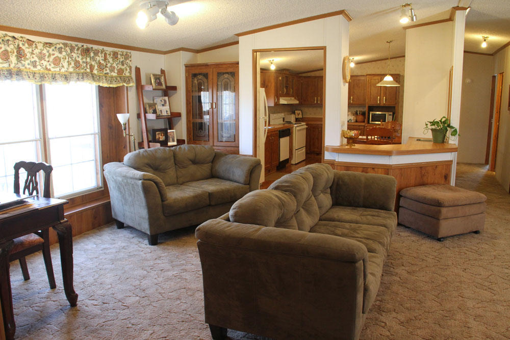 1084 Treasure Lane Blue Ridge, VA 24064 - Photo 13 of 37 a living room with furniture and a large mirror