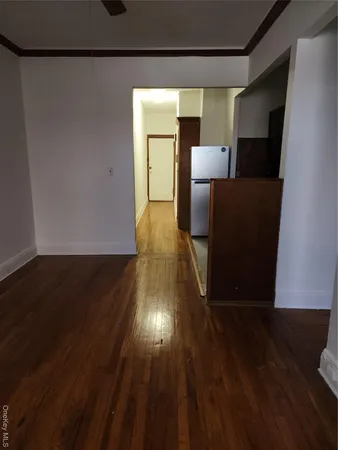 a view of livingroom with furniture and wooden floor