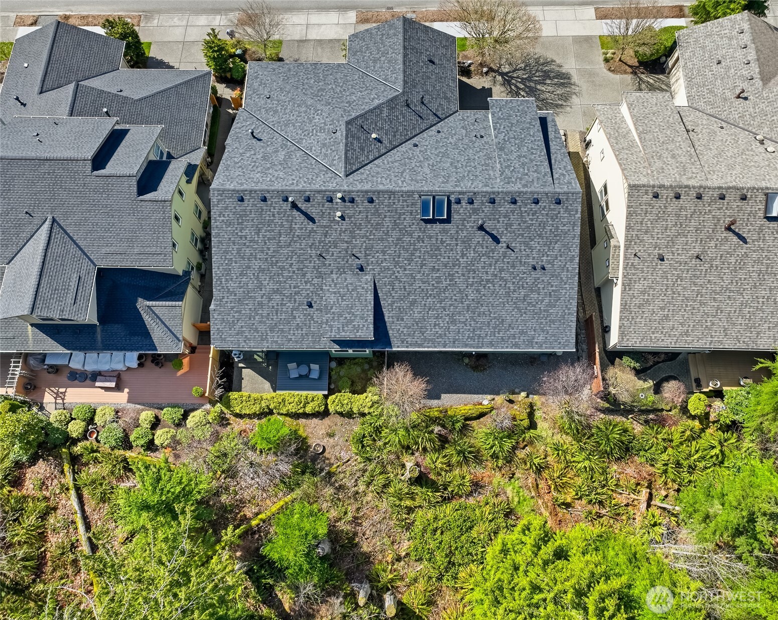 24264 Northeast Vine Maple Way Redmond, WA 98053 - Photo 26 of 31 an aerial view of a house with a garden and yard